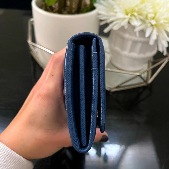 Prada Safiano wallet blue - Picture 7 of 11